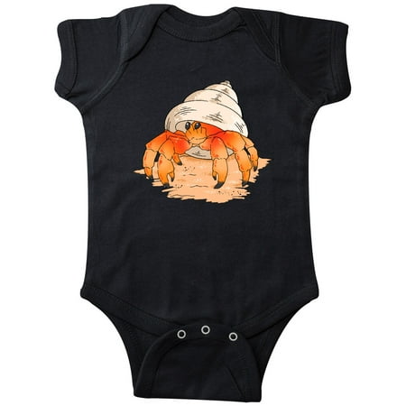 

Inktastic Cute Hermit Crab on Beach Gift Baby Boy or Baby Girl Bodysuit