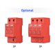 thumbnail image 2 of Dispositivo de protección contra sobretensiones DC 1000V 2P 40KA pararrayos fotovoltaico PV Thunder Proof Protector disyuntor instalación en riel DIN rojo esquí esquí Gafas de esquí, 2 of 5