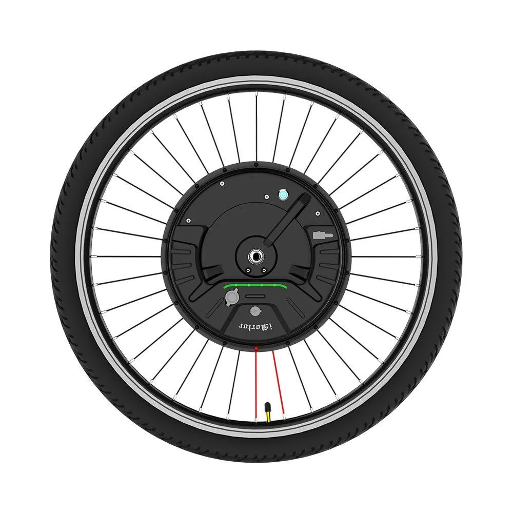 JUEXING Electric Bike Conversion Kit with Battery, 36V/350W Front Motor, 26 inch Disc-Brake Wheel