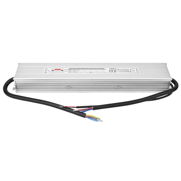 Fuente de alimentación regulable LED resistente al agua IP67 Entrada CA 170-260 V (50/60 Hz) Salida 24 V 200 W 8,33 A