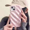 thumbnail image 3 of For iPhone 15 Pro Case Pink Floral Pattern TPU Phone Cover, 3 of 5