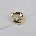 thumbnail image 5 of Vintage Geometric Brooch Pin for Women Men Gold Silver Plated Hollow Lapel Pin Minimalist Statement Jewelry for Suit Costume Party Chest Accessories Simple Metal Unique Corsage, 5 of 6