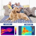 thumbnail image 4 of Langsprit Dog Cooling Mat for Pet Cats, Washable Breathable Ice Nylon Cooling Pad Summer Blanket for Kennels Crates Sofa Car Seats, Dog, Small, 4 of 7