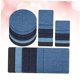 thumbnail image 3 of WHAMVOX Parches Decorativos De Tela Con Adhesivo Para Decorar Y Reparar Ropa En Azul Oscuro, 3 of 8