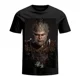 thumbnail image 1 of Camiseta holgada informal de manga corta con estampado de anime Myth Wukong de marca de moda estadounidense 2024, camiseta de gran tamaño para mujer, ropa retro Y2k, 1 of 4