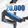 thumbnail image 6 of PUTORSEN Triple Monitor Mount for 17-49-inch Screens - Heavy Duty Triple Monitor Arm Desk Mount for Ultrawide Monitors, Fully Adjustment, Max Load 20KG per Screen, 6 of 7
