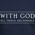 thumbnail image 3 of CafePress - With God All Things Are Possible T Shirt - Men's Fitted T-Shirt, 3 of 4