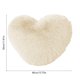 thumbnail image 5 of Almohada en Forma de Corazón 40 × 30cm Imitación Almohada de Pelo Cojín de Sofá en Forma de Corazón para la Sala de Estar, 5 of 6