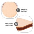 thumbnail image 3 of LOLIPPYY 300PCS Blank Wood Cutouts Water Drop Shaped Wood Pieces for DIY Crafts Home Decor Natural Aesthetic, 3 of 8