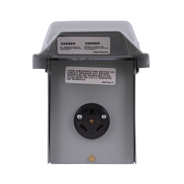 Outdoor Receptacle Enclosure, Surface Mount, 30A 120V -U013P