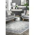 thumbnail image 2 of nuLOOM Delores Persian Area Rug, 6' 7" x 9', Blue, 2 of 2