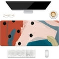 thumbnail image 2 of Desk Mat, Large Mouse Pad, 31.5" x 11.8" XXL Extended Gaming Mousepad, Desktop Decor Desk Pad, Cute Men Women Office Supplies & Accessories, XL Mouse Pad for Laptop & Keyboard, Abstract Painting, 2 of 6
