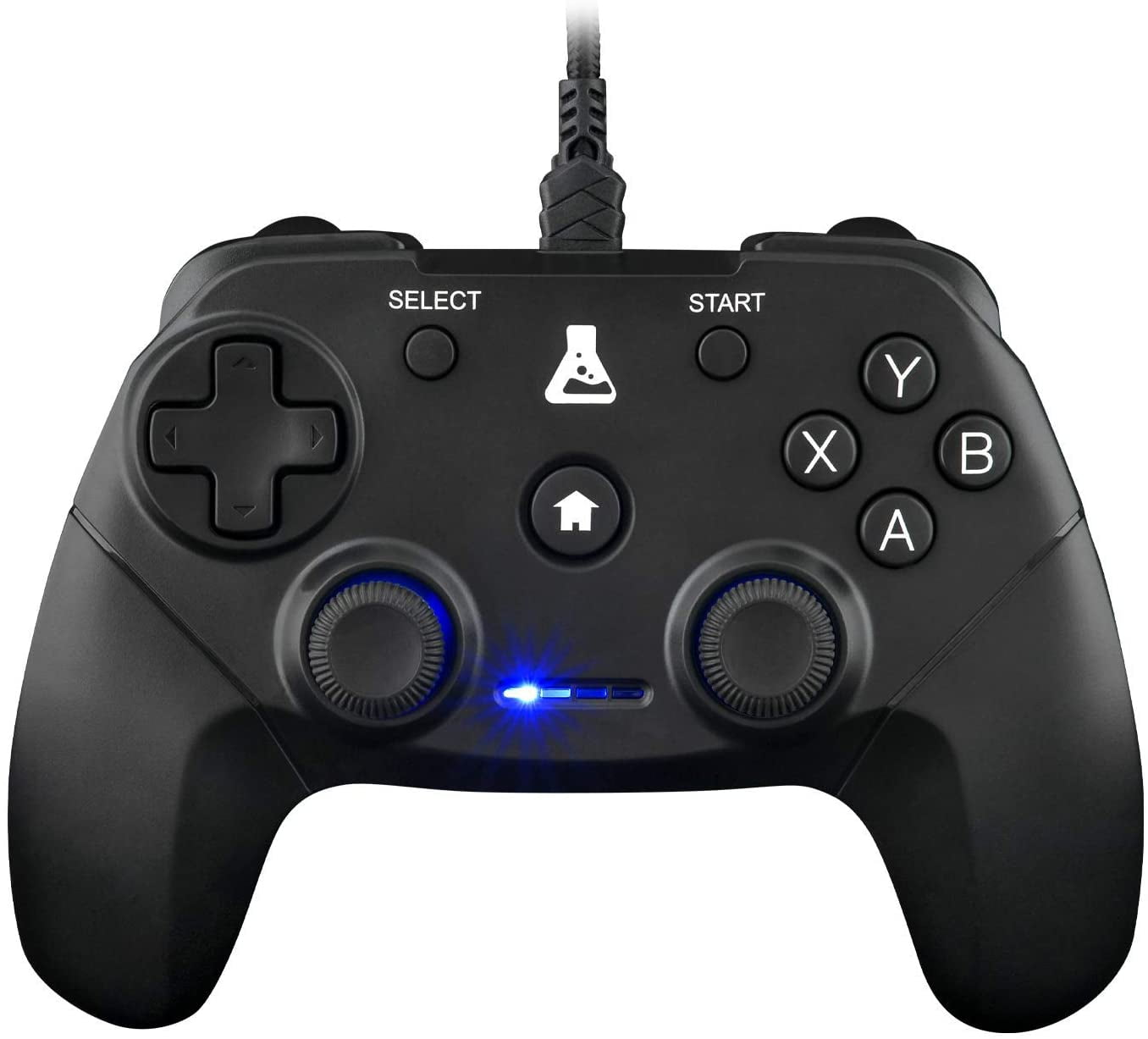 linnen menigte auditorium USB Wired PC & PS3 Gaming Controller with Built-In Vibrations, Gamepad Game  Controller Wired Game Controller for Windows Xp-7-8-10, PS3, Android  (Black) - Walmart.com