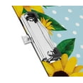 thumbnail image 2 of Printtoo Personalized Clipboard For Students Classroom School and Office Use Hardboard Letter Size w/ Low Profile Clip w/ Free Marker & Eraser,Sunflower-9x15 Inch, 2 of 8