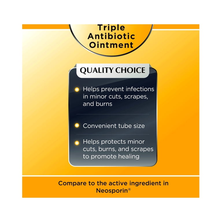 Quality Choice Triple Antibiotic Ointment, 0.5 oz photo 2