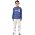 thumbnail image 7 of Wonder Nation Boy's Long Sleeve Elevated Graphic T-Shirt, Sizes 4-18 & Husky, 7 of 7