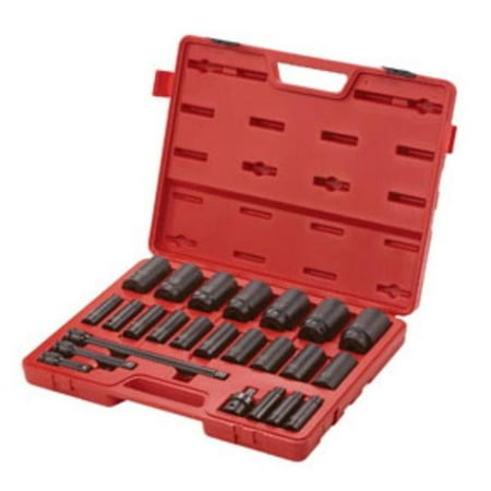 

Sunex Tools SUU-2824 0.5 in. Drive SAE Deep Impact Socket Set - 24 Piece