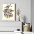 thumbnail image 2 of Kit Punto Cruz Con Cuentas Bordado Parcial 9CT Morning Glory 30x41cm, 2 of 9