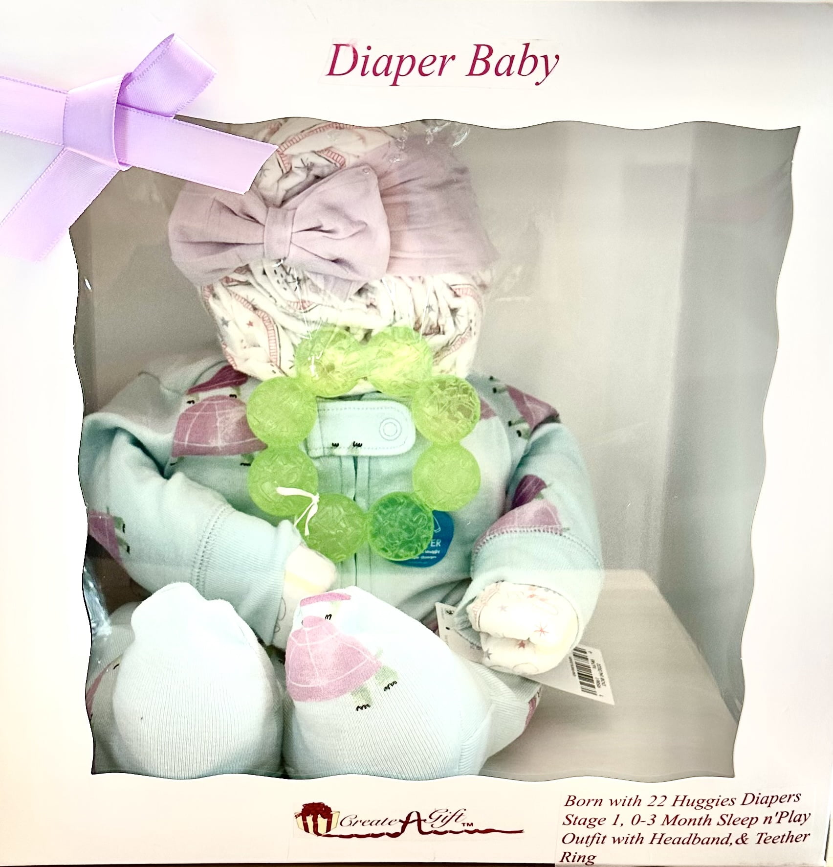 Love of Turtles Diaper Baby