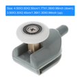 thumbnail image 2 of HLONK Rouleaux de Douche Coulissants pour Porte, Rouleaux de Remplacement pour Salle de Bain, 2 of 7
