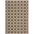 thumbnail image 2 of Safavieh Martha Stewart Angelle Geometric Indoor/Outdoor Area Rug, Chocolate/Cream, 5'3" x 7'7", 2 of 8