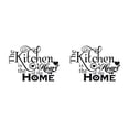 thumbnail image 2 of relayinert PVC Kitchen English Letters Home Wall Stickers Dinning Room Decal Decorations DIY Mural Wallpaper Walls Decals 2Set, 2 of 6