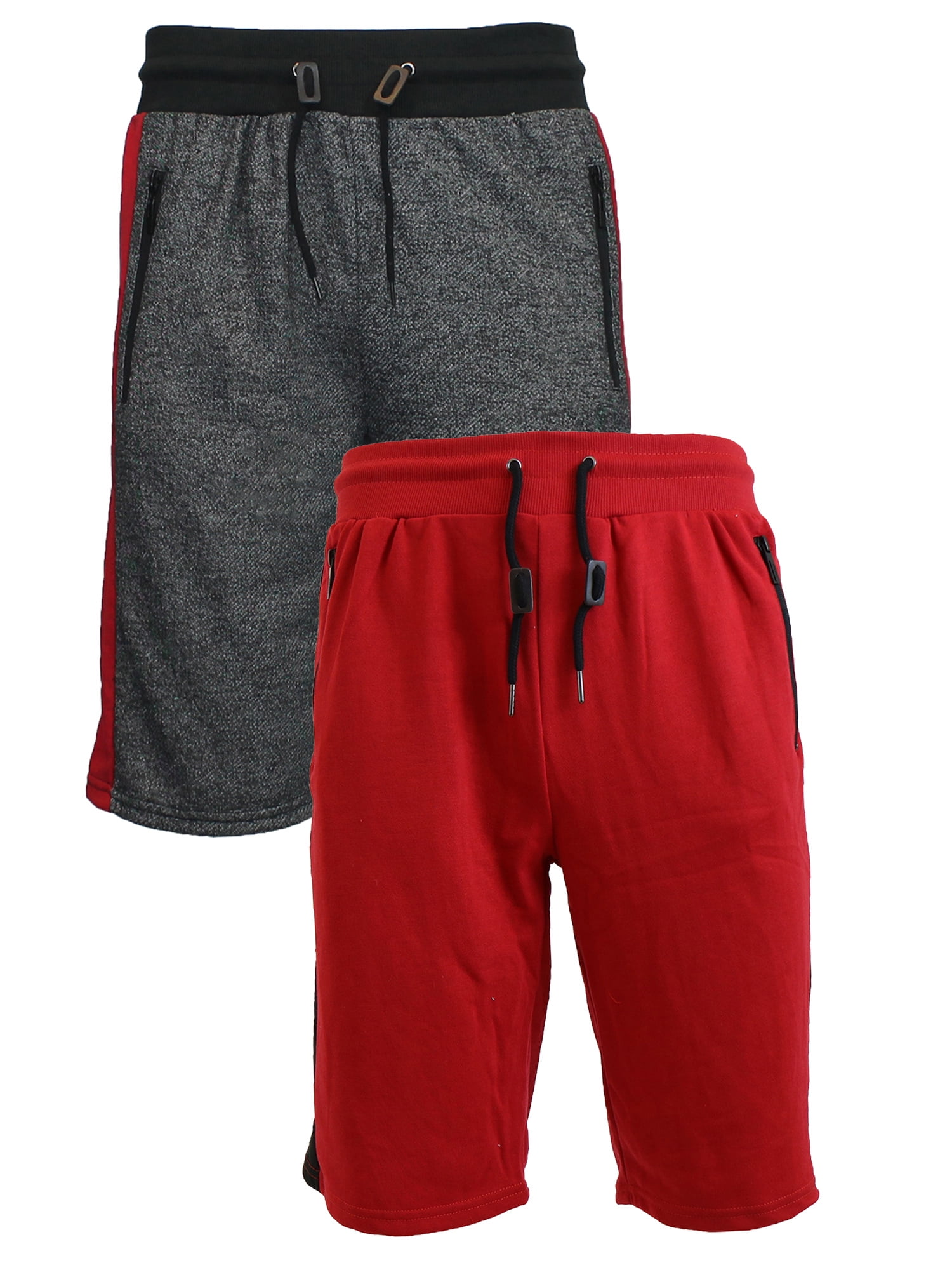 terry jogger shorts