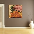 thumbnail image 5 of Empire Art Direct Vibrant Floral 1 Frameless Free Floating Tempered Glass Panel Graphic Wall Art, 40" x 40" x 0.2", Ready to Hang, 5 of 9