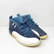 thumbnail image 2 of Ni-k-e Mens Air Jordan 12 130690-404 Blue Basketball Shoes Sneakers Size 8.5, 2 of 6