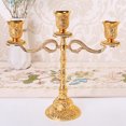 thumbnail image 3 of Cheers Metal 1/3/5-Arm Candle Holder Candlestick Dinner Wedding Party Table Decoration, 3 of 7