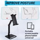 thumbnail image 5 of Soporte de Monitor Portátil Ajustable Soporte Giratorio de 360° Soporte para Tableta Compatible con Soporte de Abrazadera de Escritorio para Tableta B, 5 of 5