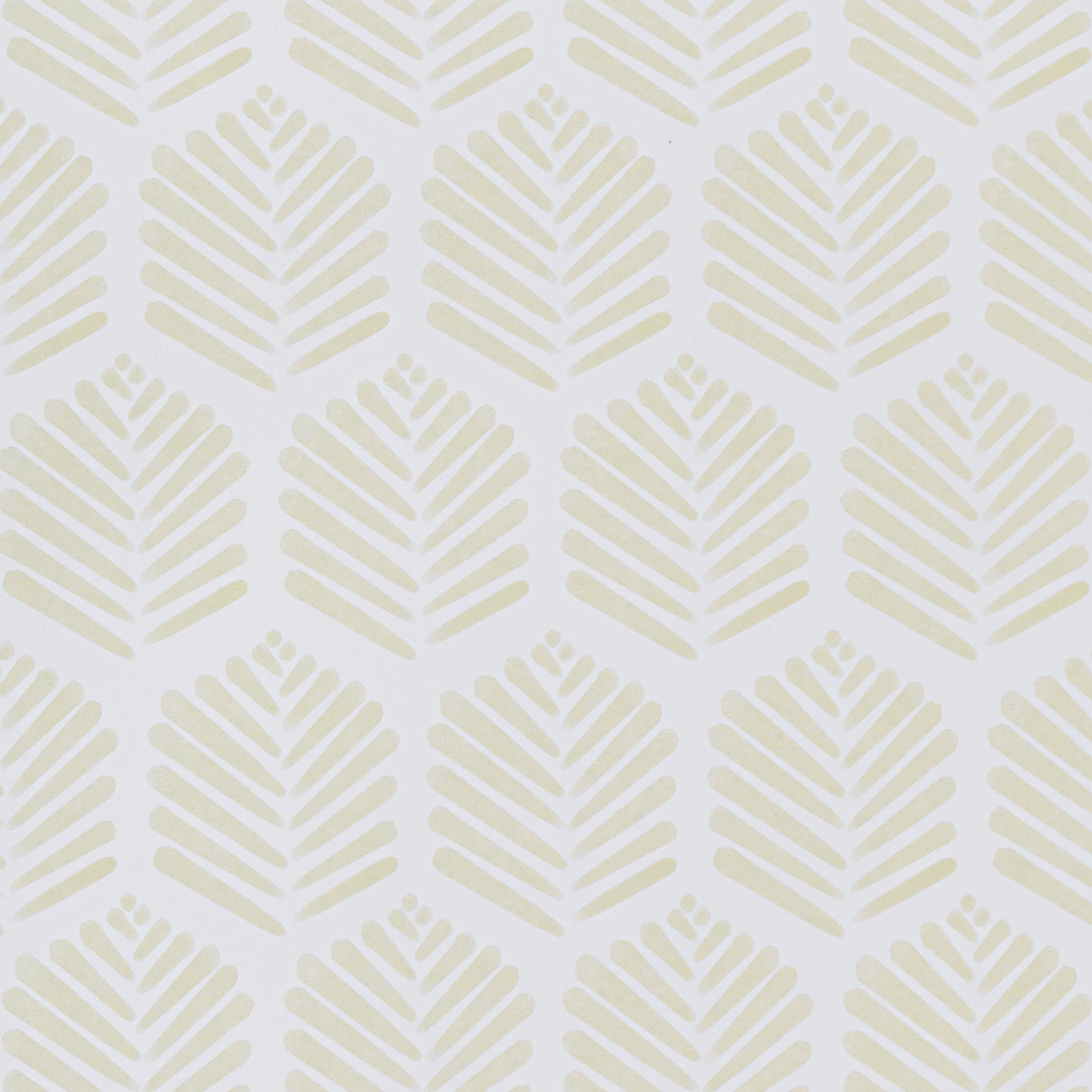 (2 pack) Abyssaly Peel and Stick Wallpaper 17.3"×118" Beige Leaf Self-Adhesive Removable Modern Wallpaper for Home Decor