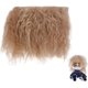 thumbnail image 1 of Peluca de lana de camello con extensiones de cabello, hecha a mano, de repuesto, con rizos perfectos para manualidades y accesorios para muñecas BJD. 5.5 x 9.45 x 0.12 pulgadas., 1 of 9