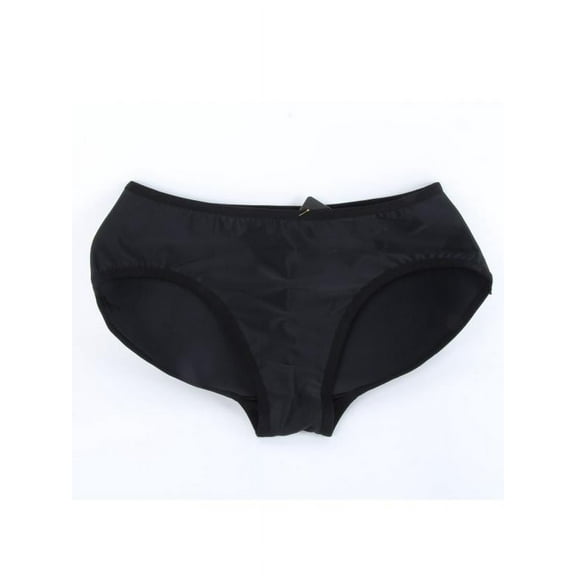 Luxsea Women One-piece Pure Color Briefs Seamless Padded Full Butt Hip Enhancer Panties