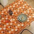 thumbnail image 2 of kurtrusly Lightweight Pumpkin Tablecloth For Halloween Decoration Easy To Clean And Durable Personalized type+1 140*140CM, 2 of 6