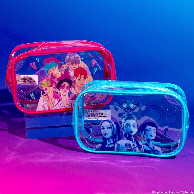 Netflix Saja Boys KPop Demon Hunters Edition Clear PVC Pencil
