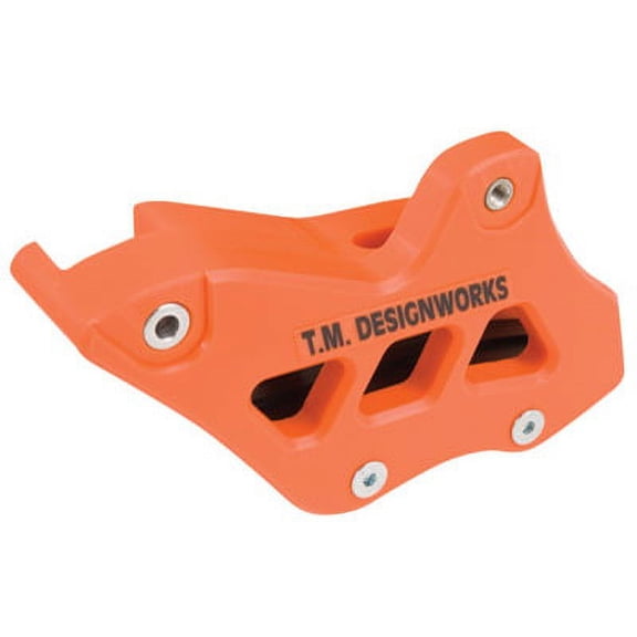 T.M. Designworks Factory Edition 2 Rear Chain Guide KTM Orange for Husaberg TE 125 2013-2014
