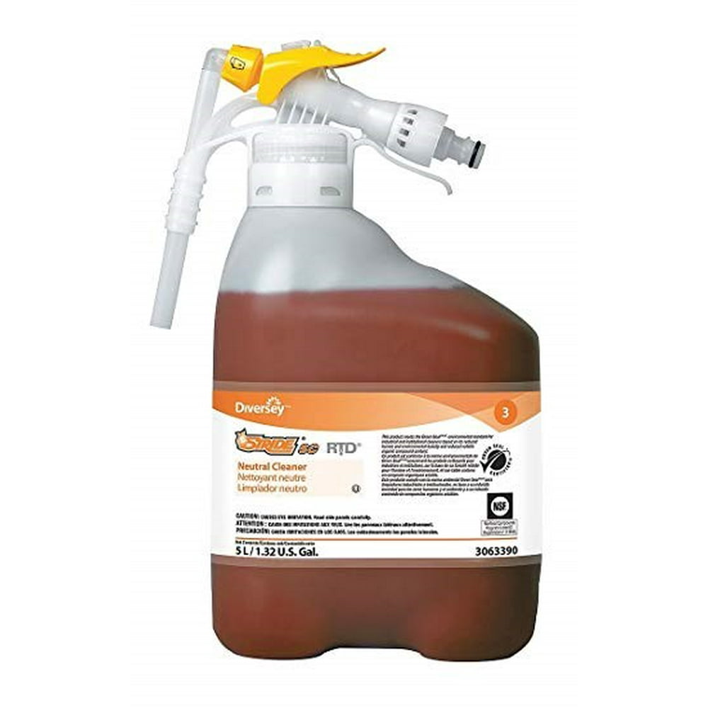 Diversey 93063390 5 litre Stride SC Neutral Cleaner Citrus Walmart