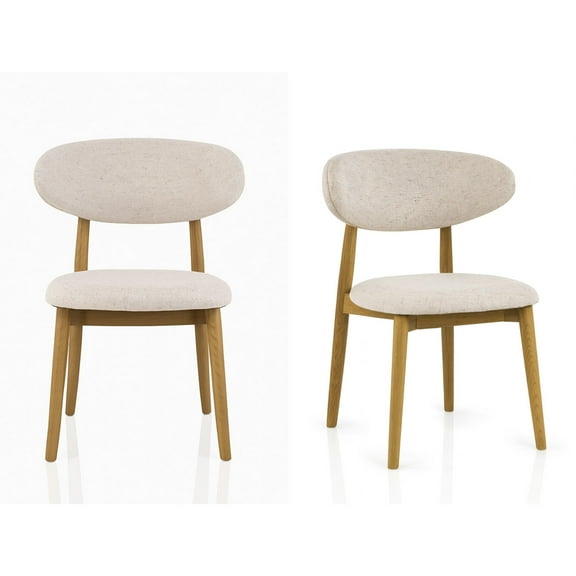 Nordic Comfort Dining Chair 2pc Set