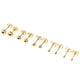 thumbnail image 4 of Pendientes Sunnimix Perno de Bolas 2-6mm Acero inoxidable Oro 5 Pares, 4 of 6