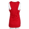 thumbnail image 3 of Camiseta de yoga para mujer Colco Ropa de entrenamiento Rojo S, 3 of 8