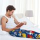 thumbnail image 5 of Balery Animals Rescue Team Pantalones de pijama para hombre, pijama ultraligero, pantalón de descanso-X-Large, 5 of 6