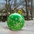 thumbnail image 3 of Vorkoi Yard Inflatable, Christmas Ball, Random Color, 24", 3 of 4