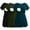 Black/Army Green/Teal, variant on Women's Maternity Clothes Short Sleeve Nursing Tops Breastfeeding Shirts 3-Pack