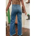 thumbnail image 3 of Ushdele Sail Blue Jeans: Vintage Charm, Tailored Fit - Your Fashion Statement!, 3 of 8