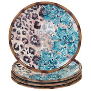Exotic Jungle Set of 4 Dinner Plates