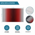 thumbnail image 6 of Dark Red Grey Black Ombre Placemats Set of 4, Farmhouse Gradient Minimalist Placemats for Dining Table, Place Mats for Kitchen Tabletop, Waterproof Wipeable Dining Table Mats Set, 6 of 9