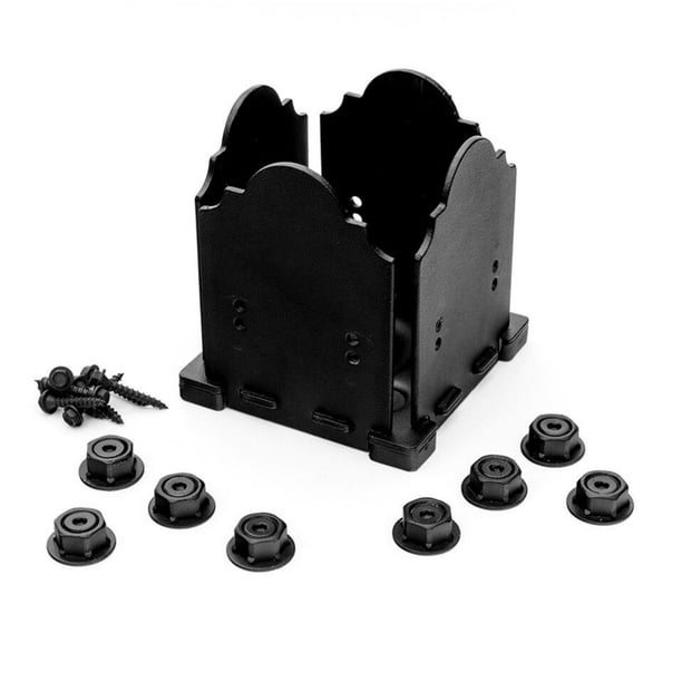 OZCO 6x6 Laredo Sunset Post Base Kit Hardware / Ornamental
