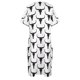 thumbnail image 5 of Longhorn vestido holgado con bolsillos para mujer vestido elegante con calavera, 5 of 7