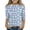 Sky Blue, variant on CCRFTGI Easter Shirts for Girls Size 6 3/4 Sleeve Cute Bunny Rabbit Easter Egg Print T-shirt for kids Trendy Crew Neck Shirts Soft Spring Day Tee Tops Red 5-6 Years